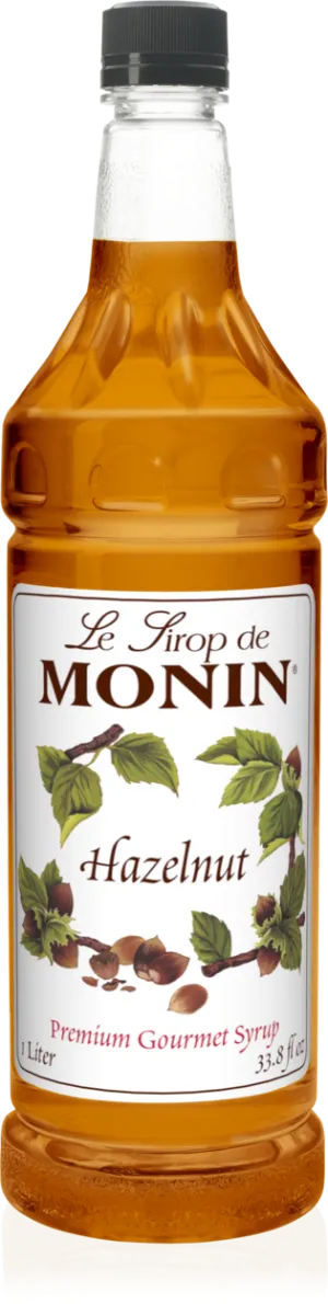 Hazelnut - Monin - Premium Syrups and Flavourings - 4 x 1 L per case