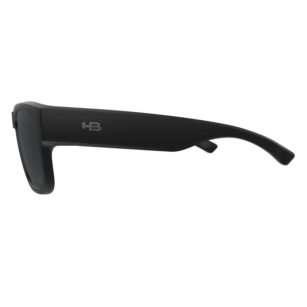 HB H-Bold Matte Black/ Polarized Gray - Solar