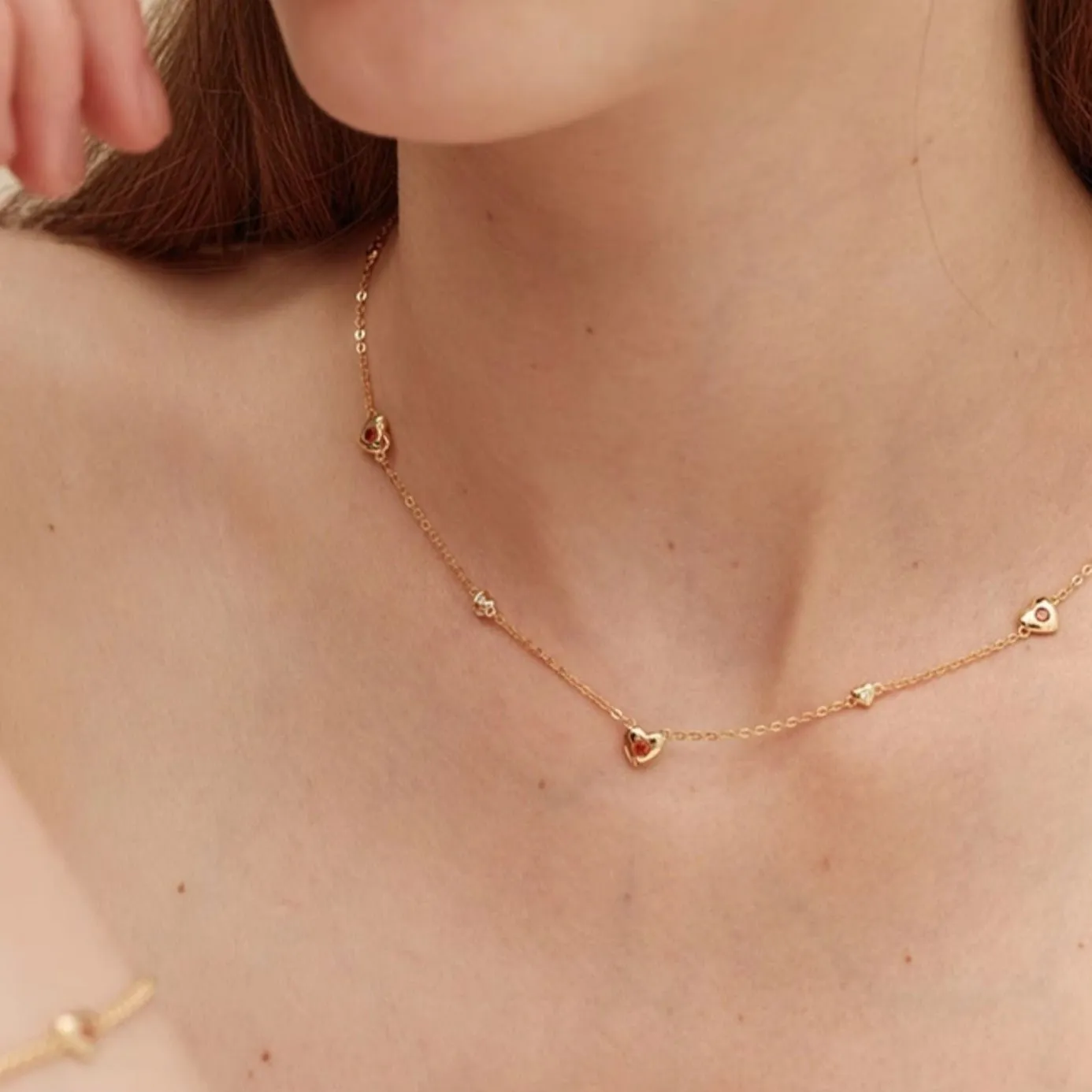 Heartstrings Necklace (Solid Silver)