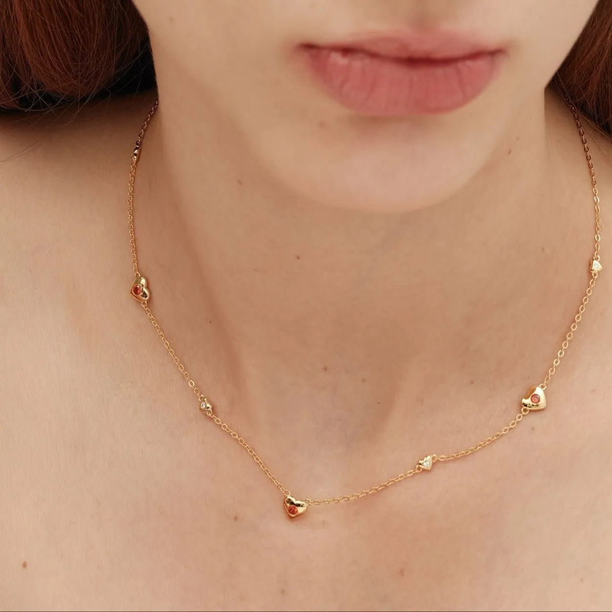 Heartstrings Necklace (Solid Silver)