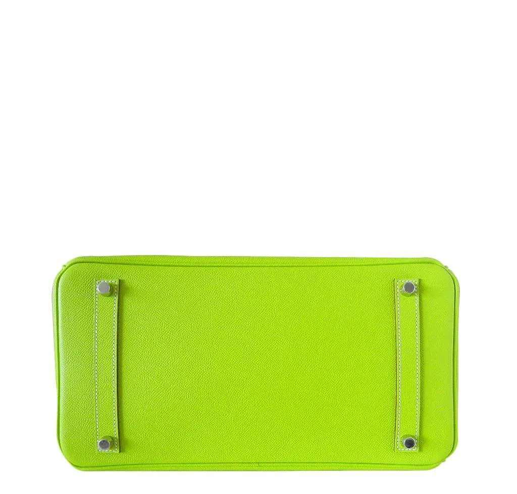 Hermès Birkin 35 Kiwi Candy Series Bag
