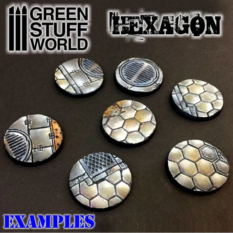 Hexagons Rolling pin