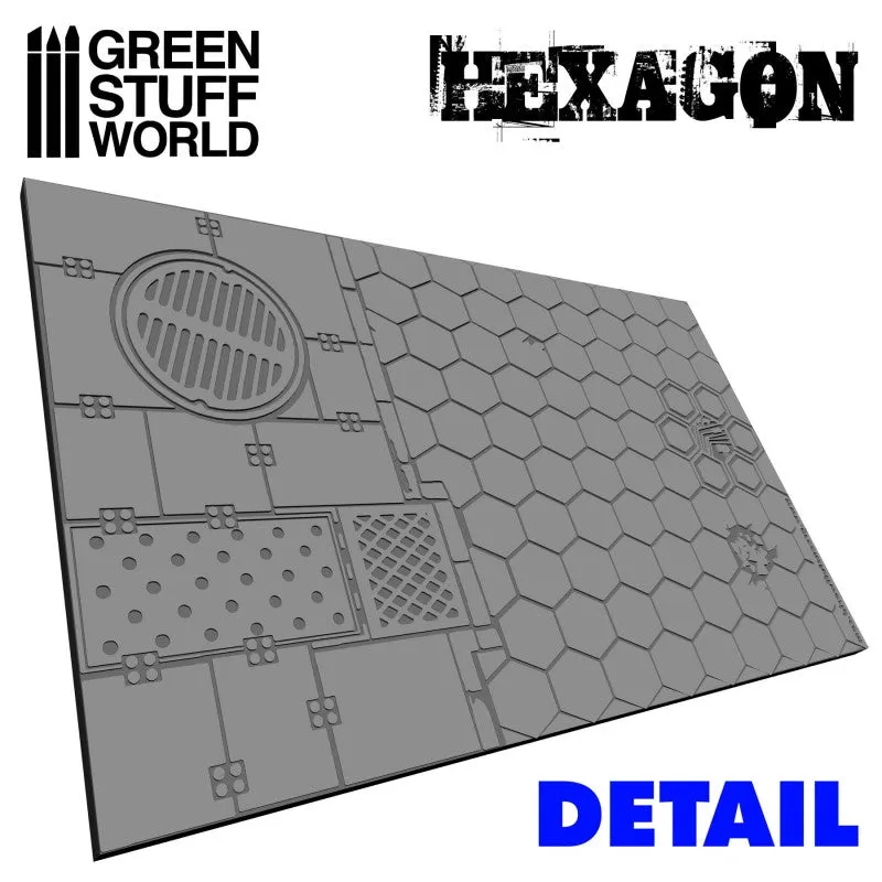 Hexagons Rolling pin