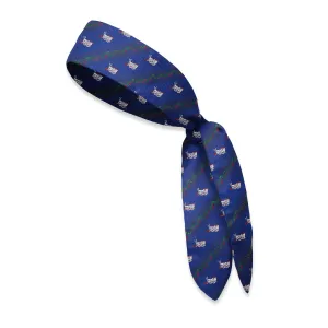 Holly Station Blue - Hair Scarf