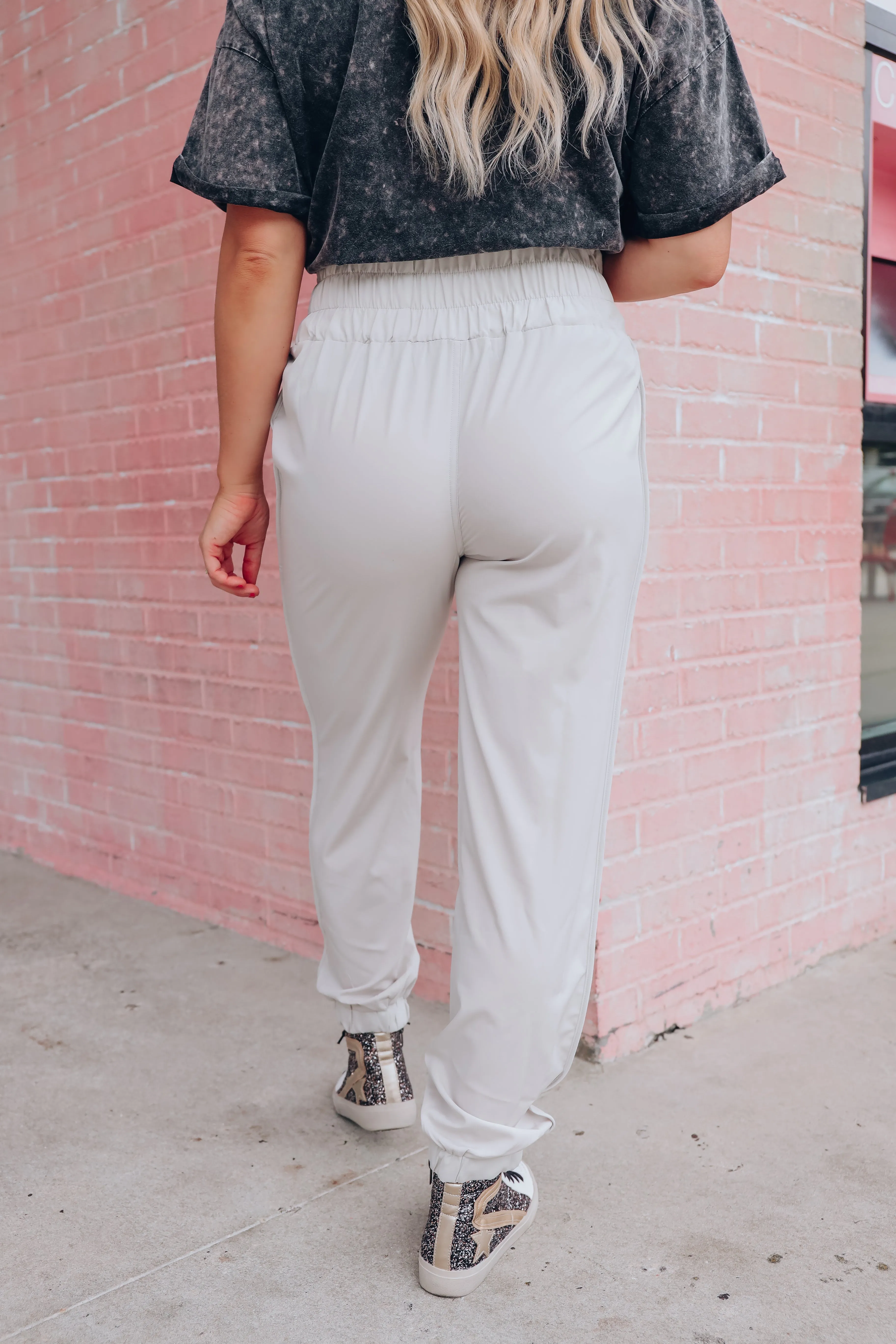 Homestretch Active Jogger - Stone