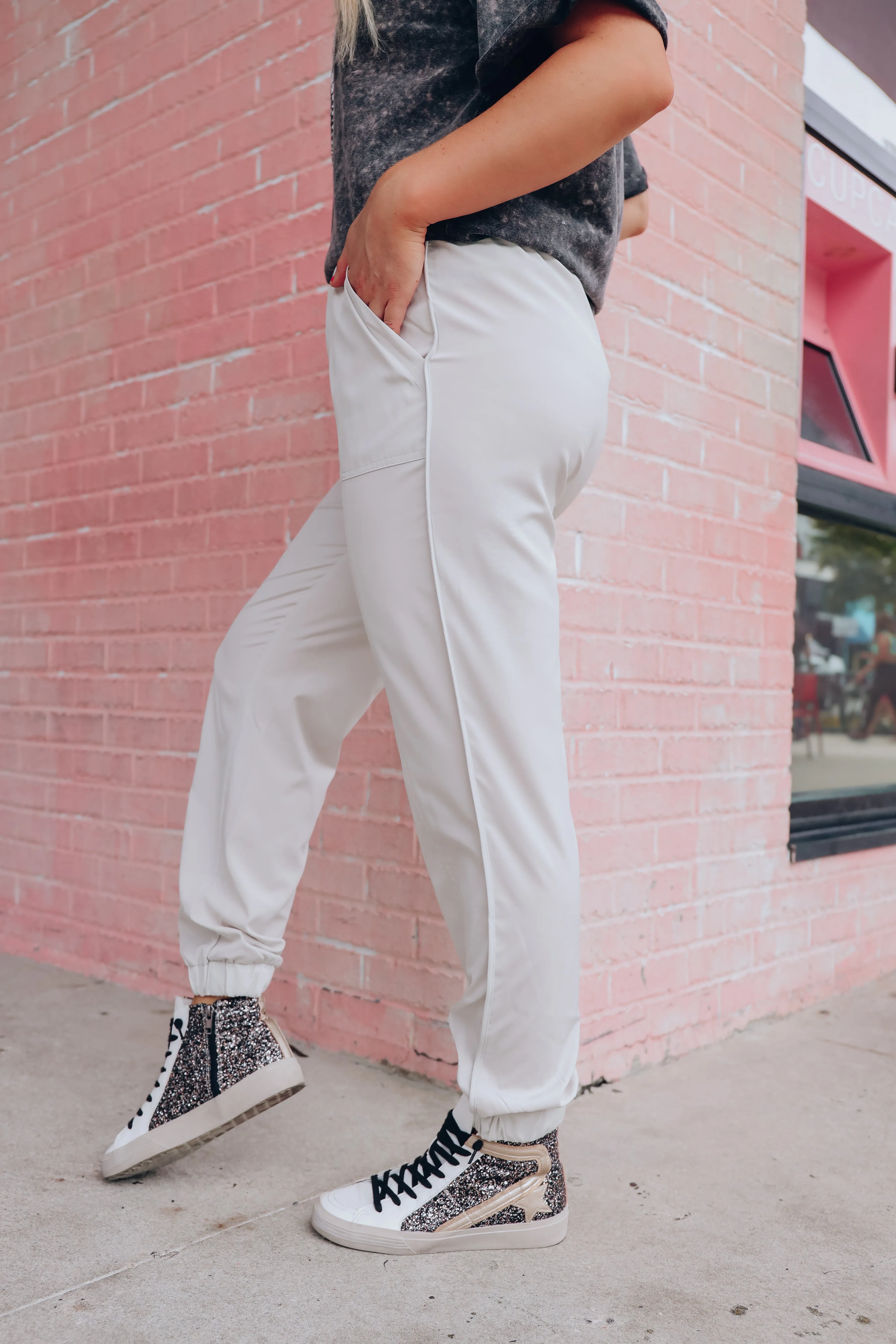 Homestretch Active Jogger - Stone