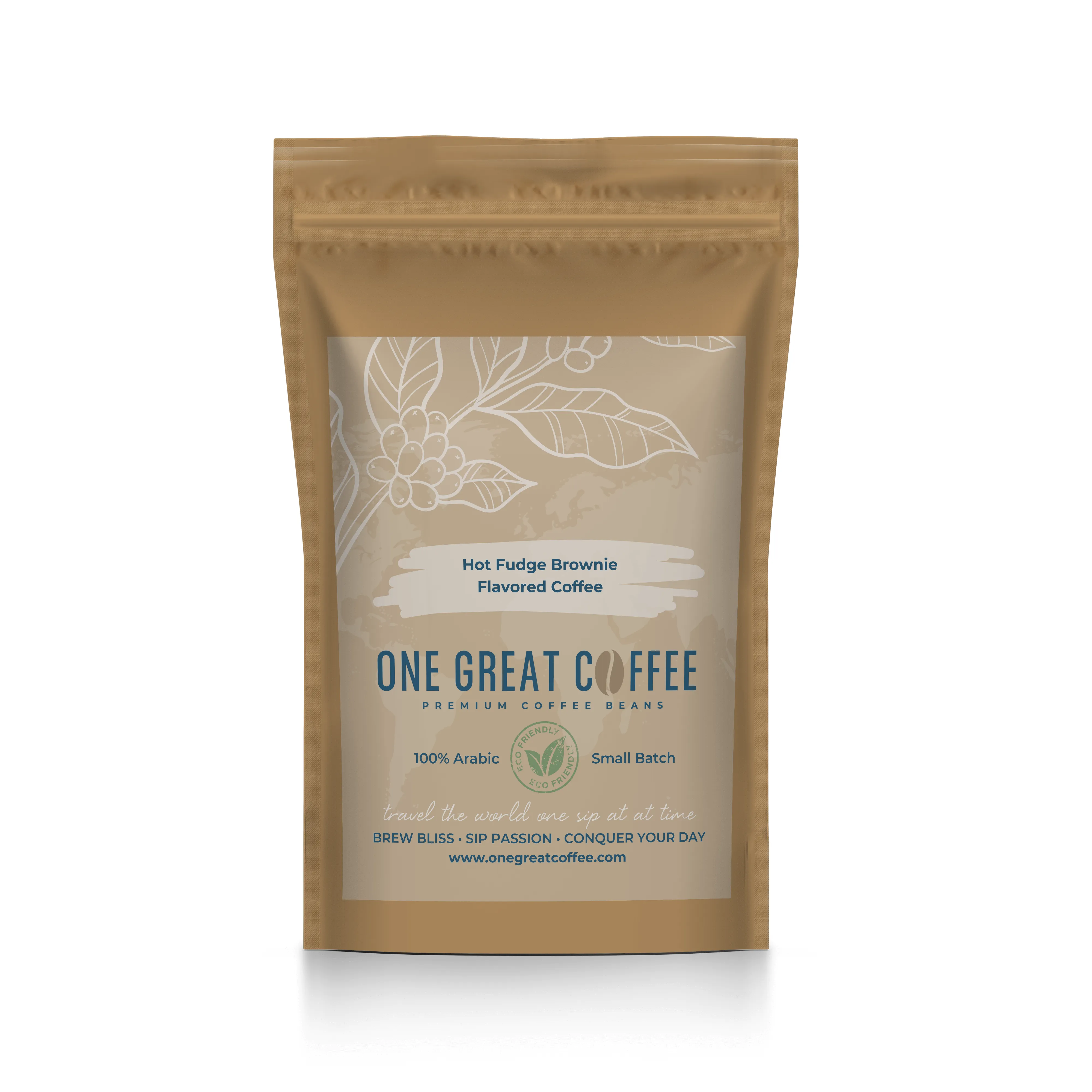 Hot Fudge Brownie Flavored Coffee