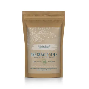 Hot Fudge Brownie Flavored Coffee