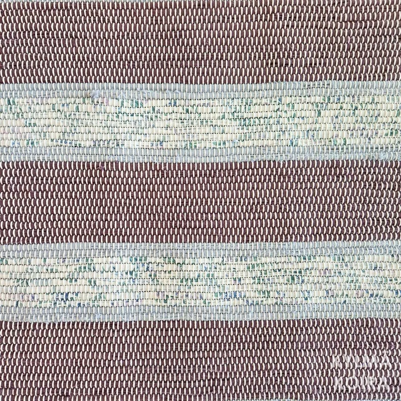 Hyacinth 1 - Handwoven Rag Rug (32 x 48 inches)
