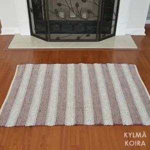 Hyacinth 1 - Handwoven Rag Rug (32 x 48 inches)