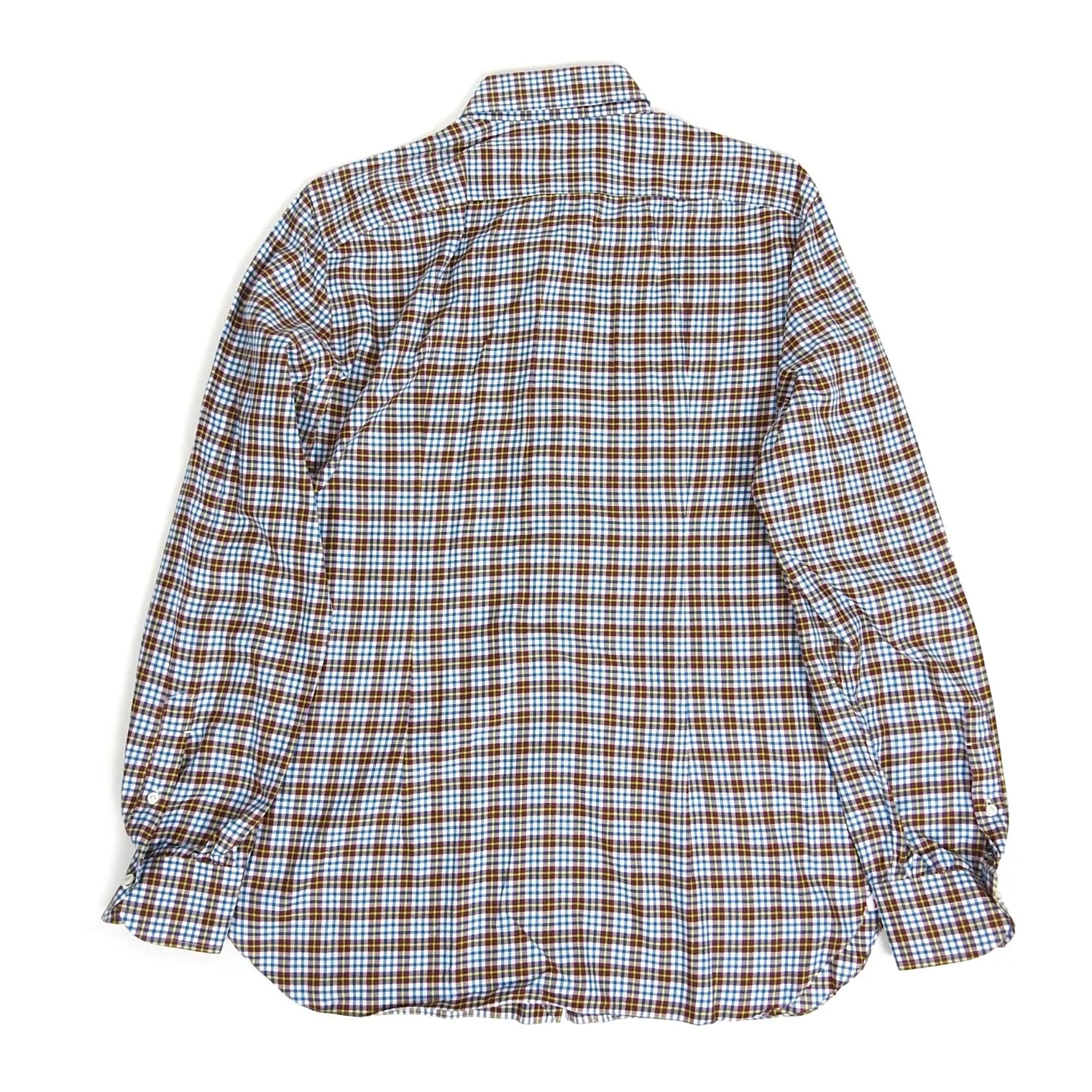 Isaia Check Shirt Size 42