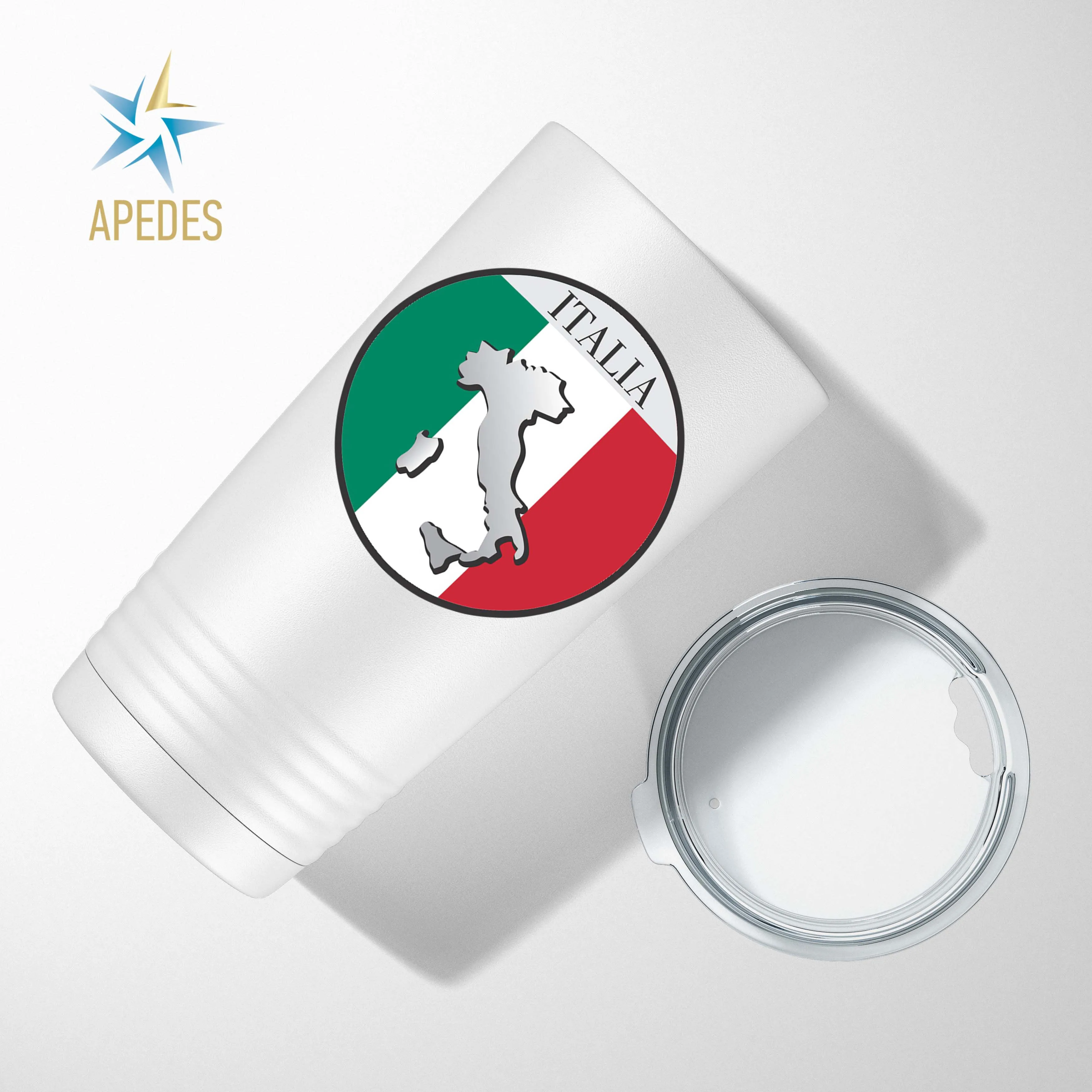Italy Flag Stainless Steel Tumbler 20 OZ