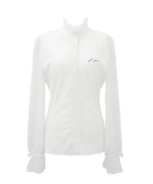 J.Jane See Through Blouse (White)