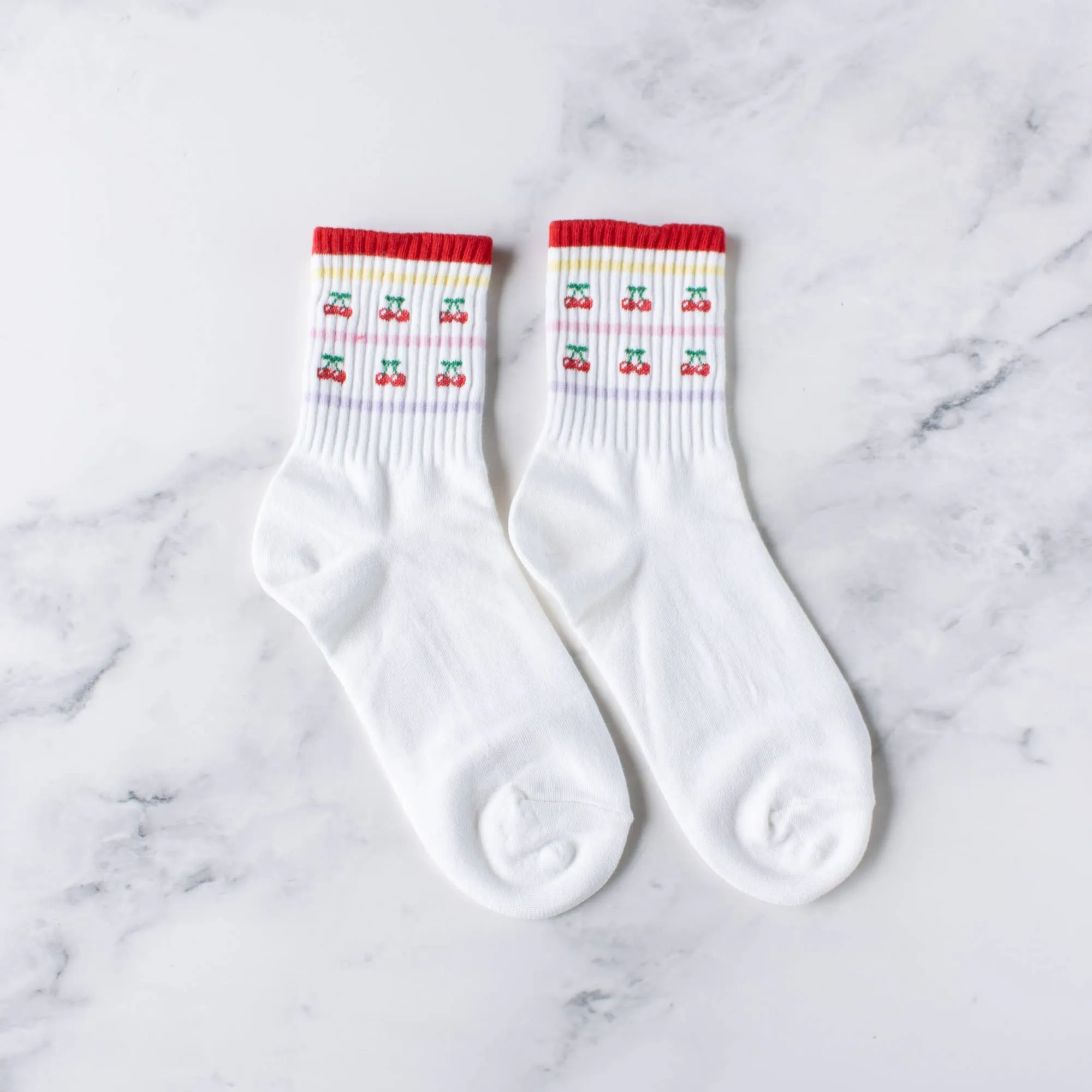 Juicy Fruit Casual Socks: Avocado
