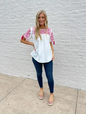 JULIA JAMES DELLA TOP