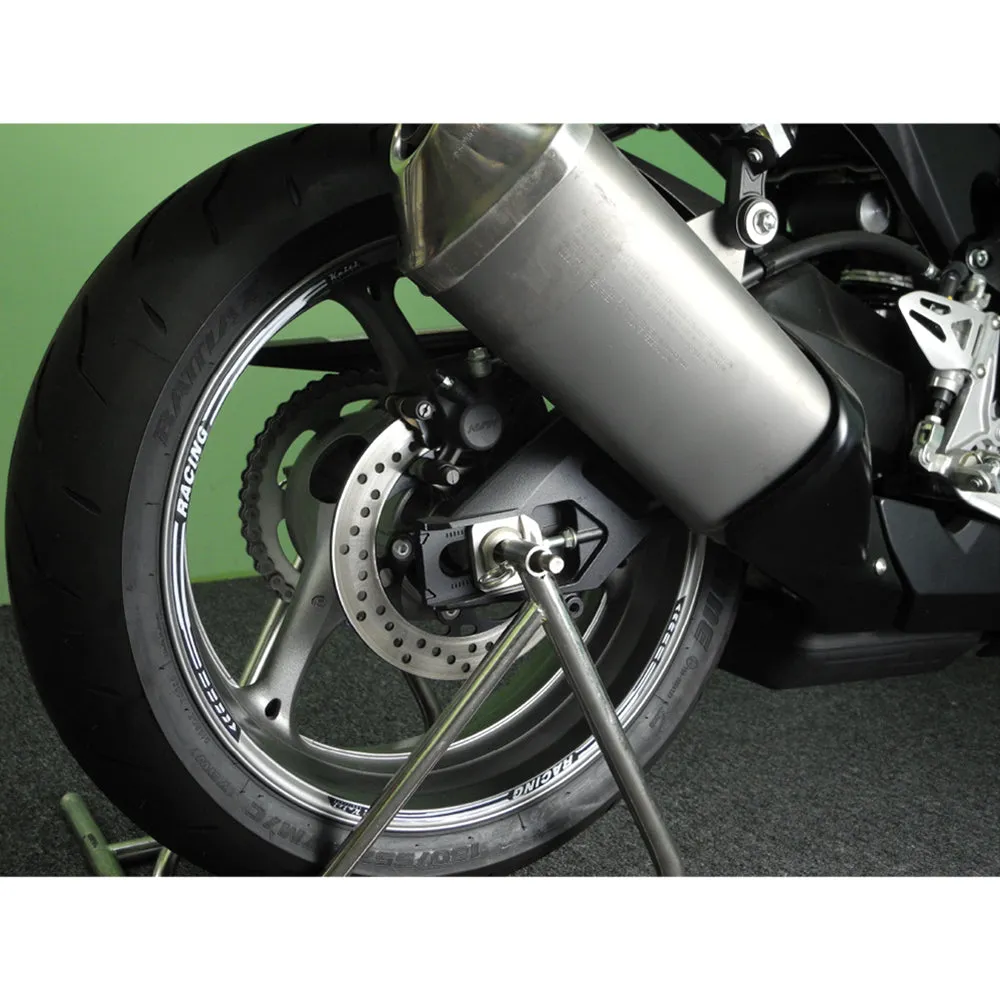 KEITI REFLECTIVE WHEEL 3 STRIPE RACING WS820K [BLACK]