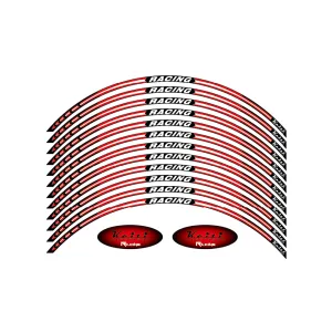 KEITI REFLECTIVE WHEEL 3 STRIPE RACING WS820R [RED]