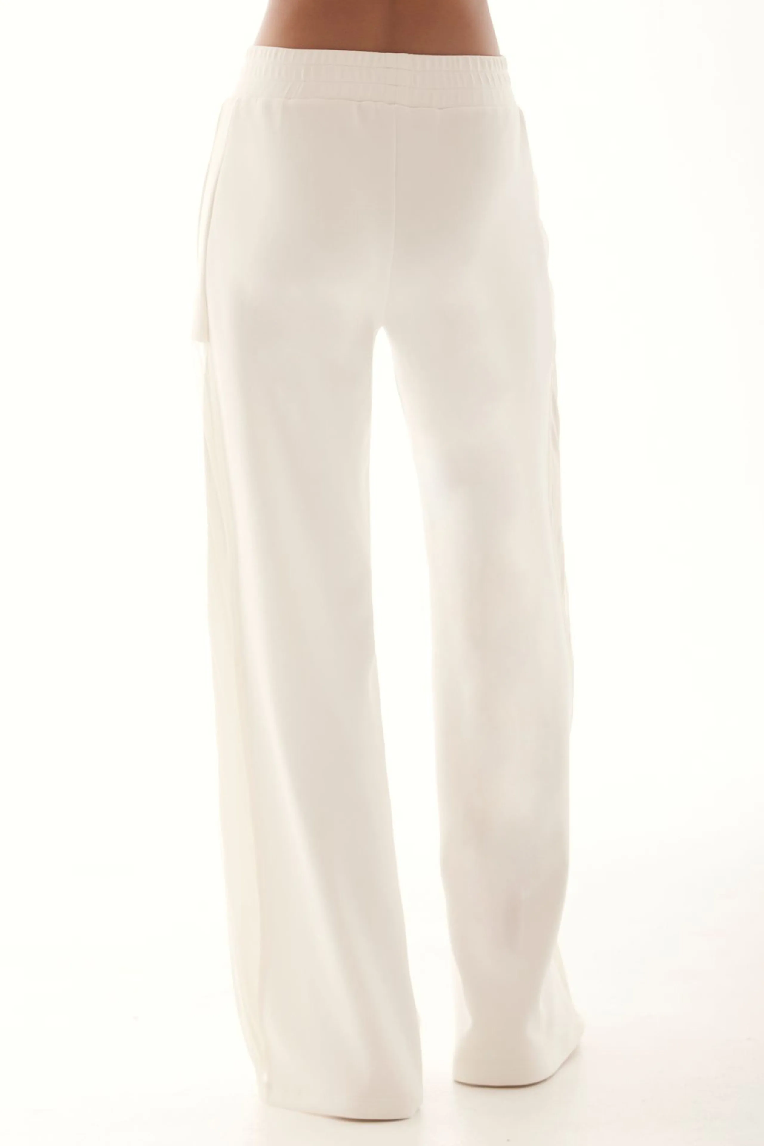 Kenzie Mesh Stripe Wide Leg Pant