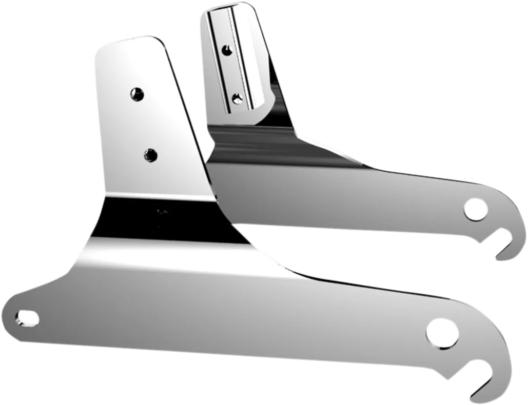 Khrome Werks 263606D Sissy Bar Sideplates - Chrome