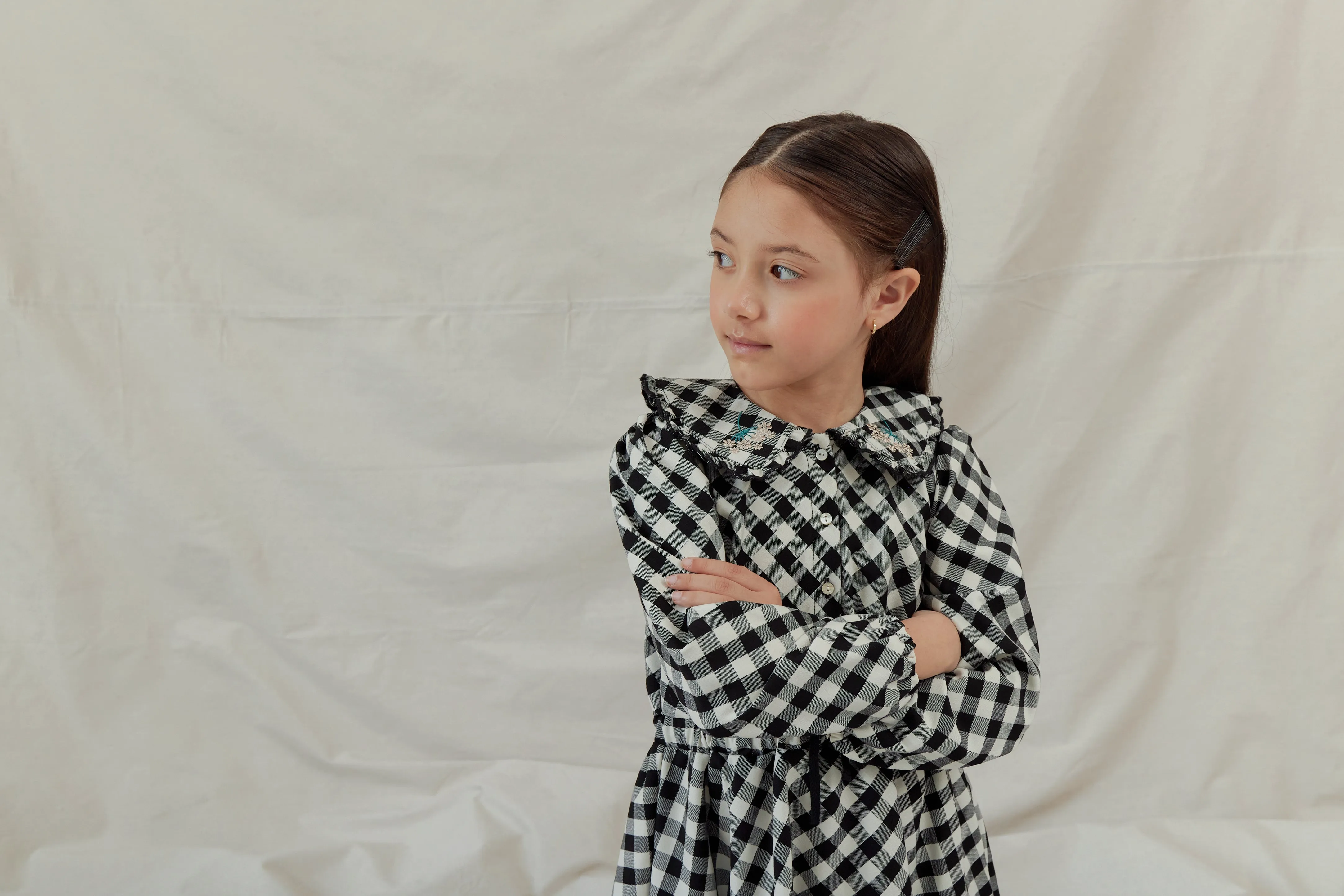 Klai Checked Dress