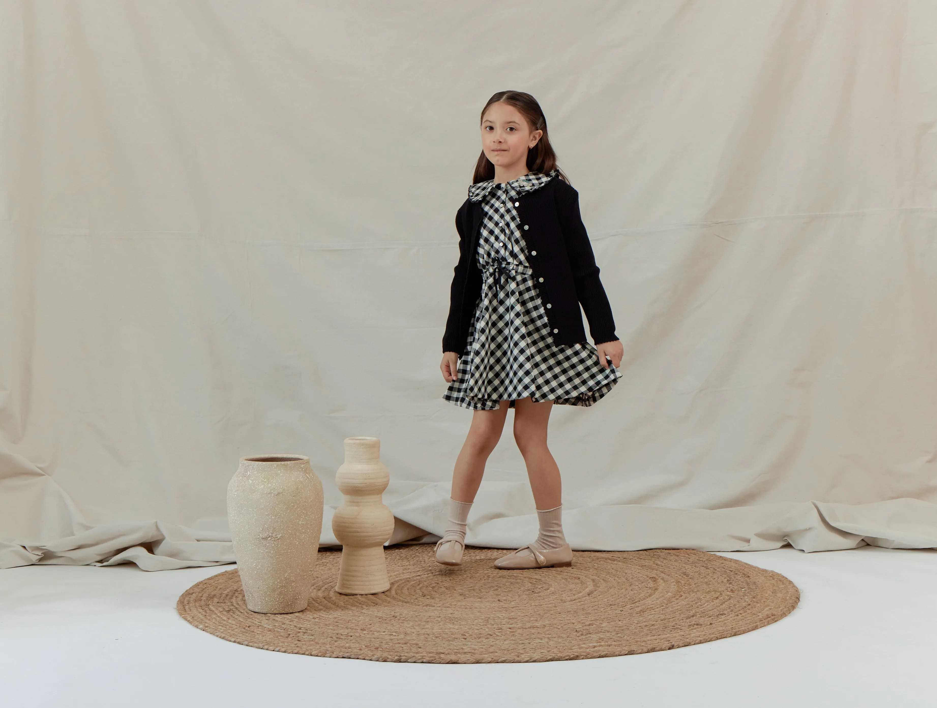 Klai Checked Dress