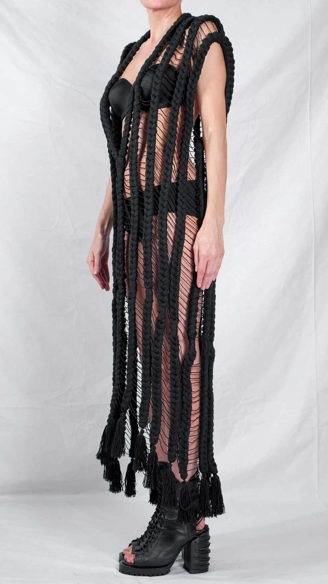 Knitted Transparent Dress