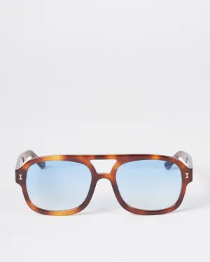 knoxville - havana with blue gradient see through