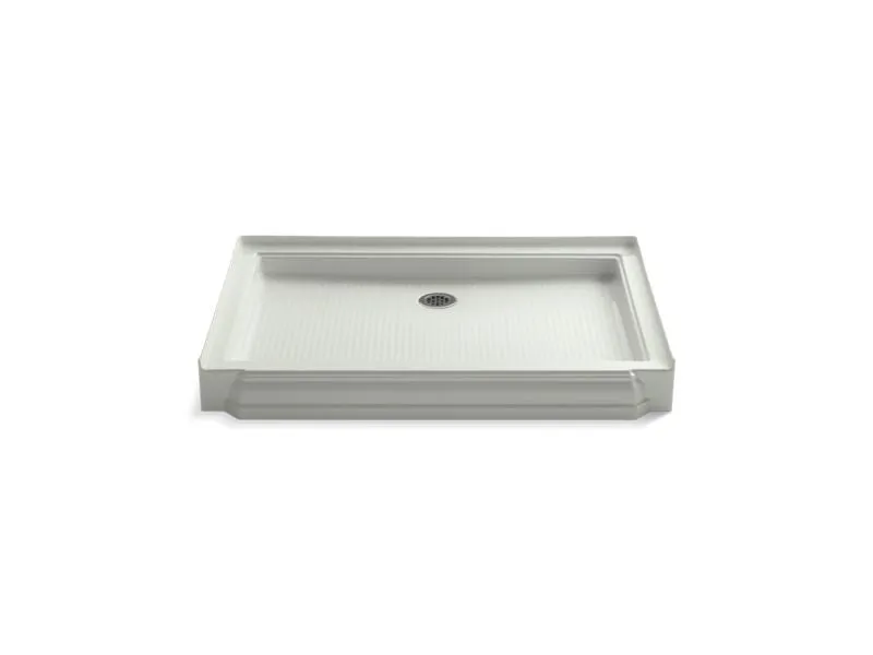 KOHLER K-9549 Memoirs 48" x 34" single threshold rear center drain shower base