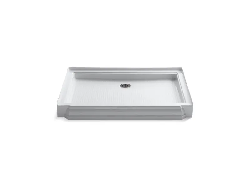 KOHLER K-9549 Memoirs 48" x 34" single threshold rear center drain shower base
