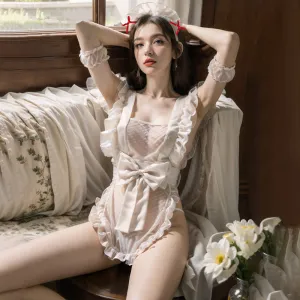 Lace See-through Suit UB98982