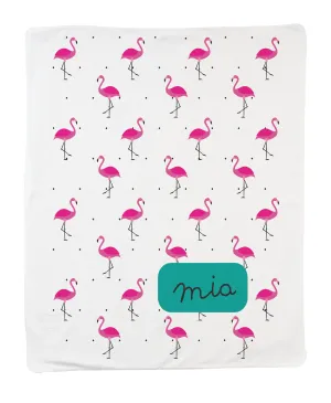 Large Flamingos