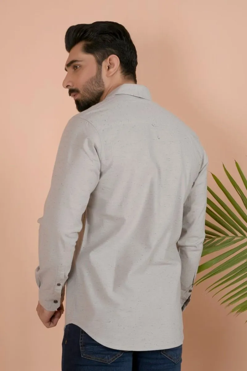 Light Green Casual Shirt FS Regular Fit