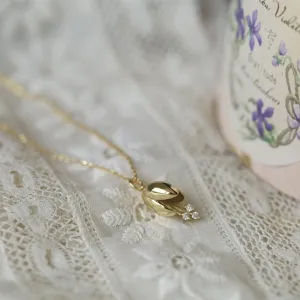 Lily of the Valley Necklace (Solid Silver)