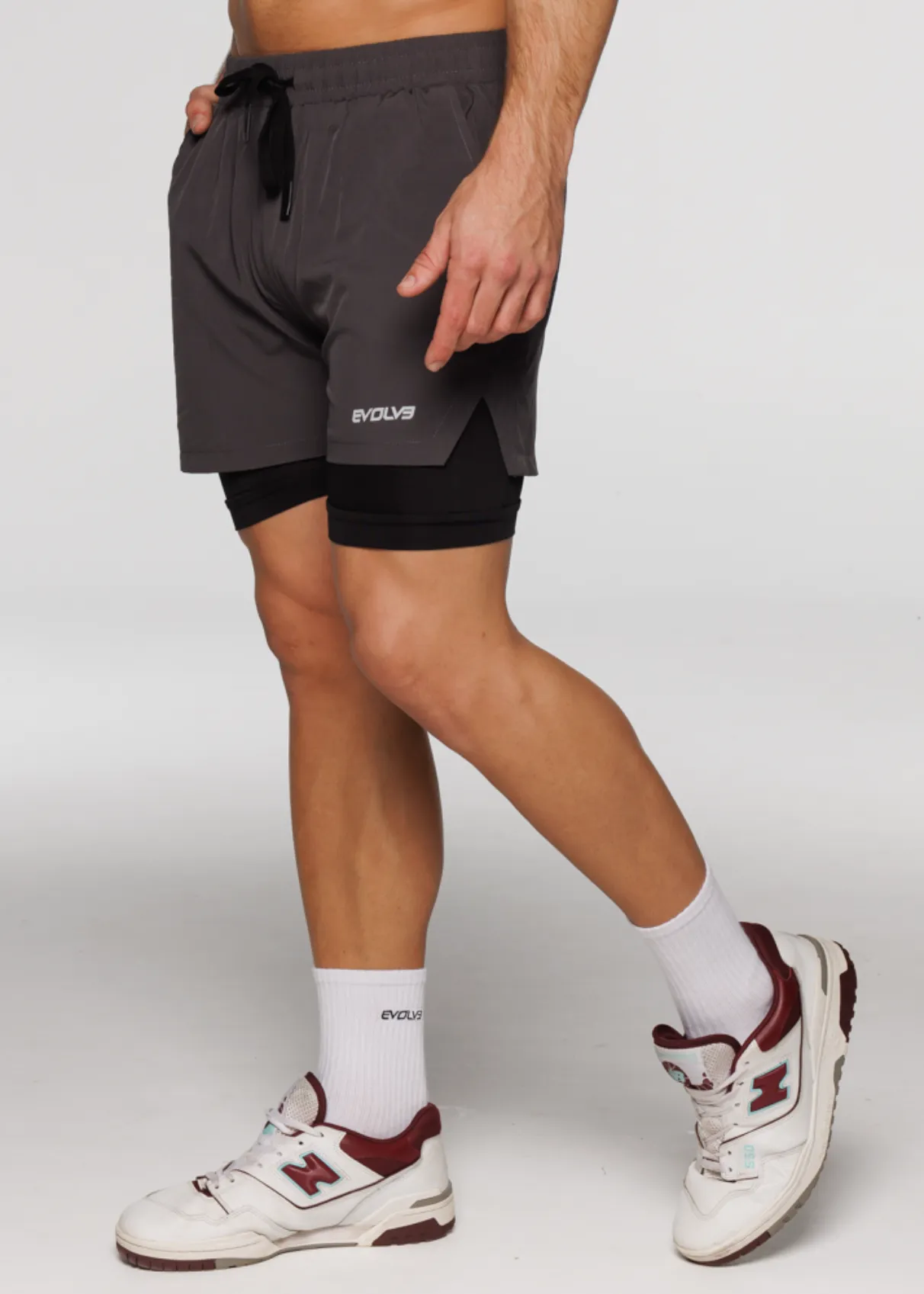 Limitless Active Shorts - Graphite