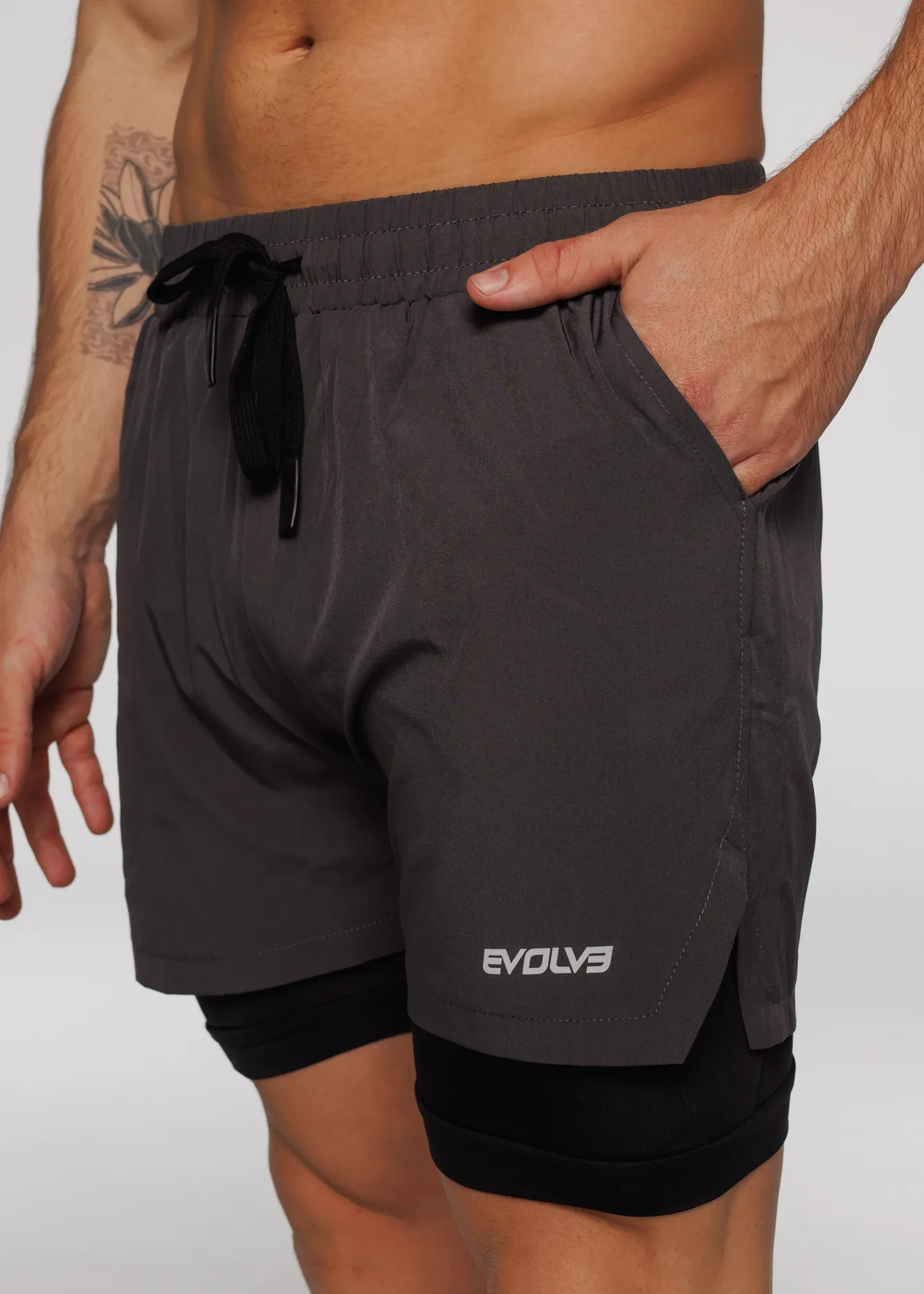 Limitless Active Shorts - Graphite