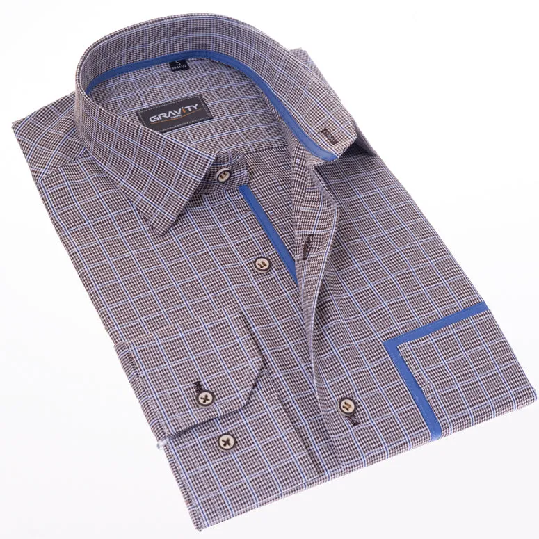 LONDON PLAID SPORT SHIRT
