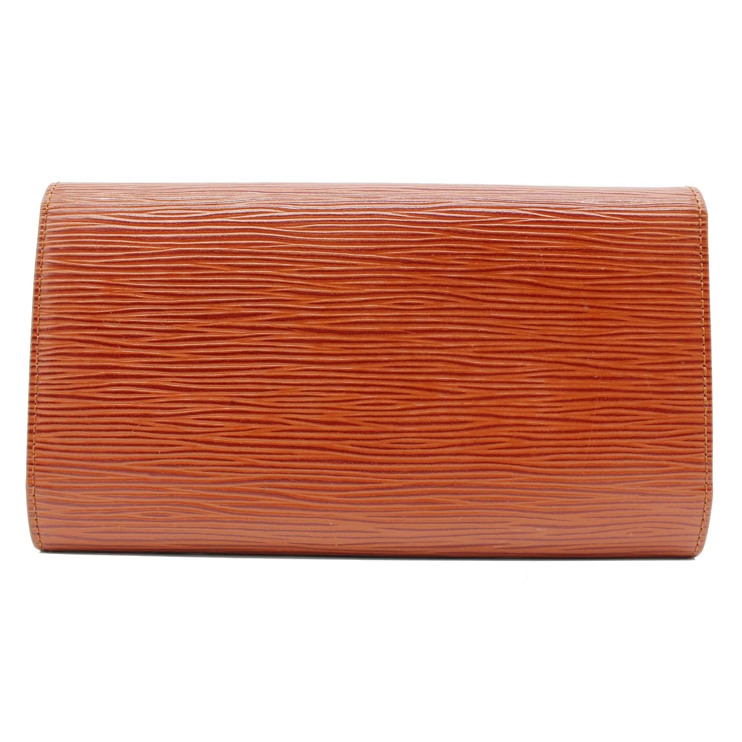 LOUIS VUITTON Continental Flap Epi Leather Wallet Orange - 15% OFF