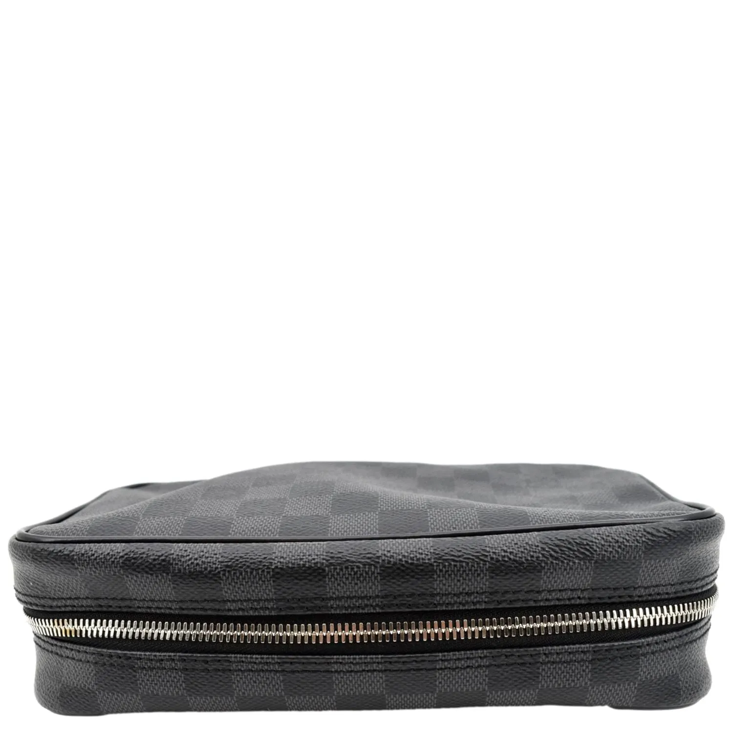 LOUIS VUITTON Damier Graphite Toiletry Cosmetic Pouch Black