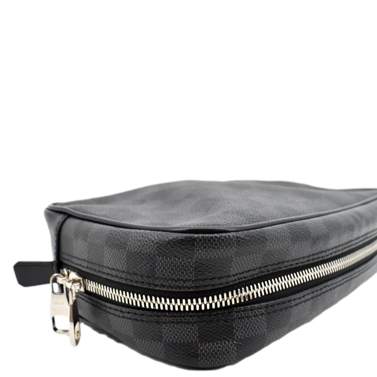 LOUIS VUITTON Damier Graphite Toiletry Cosmetic Pouch Black