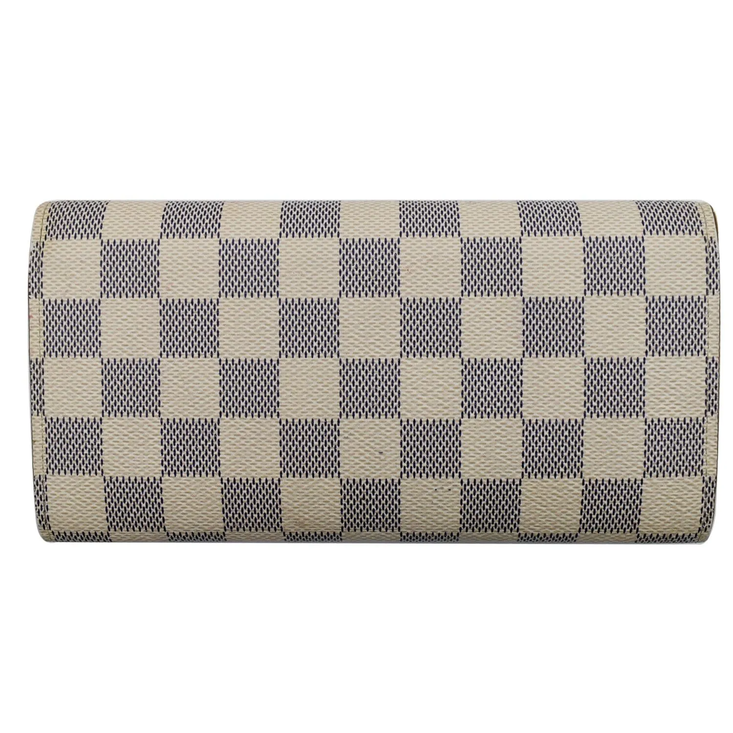 LOUIS VUITTON Emilie Damier Azur Wallet Rose Ballerine