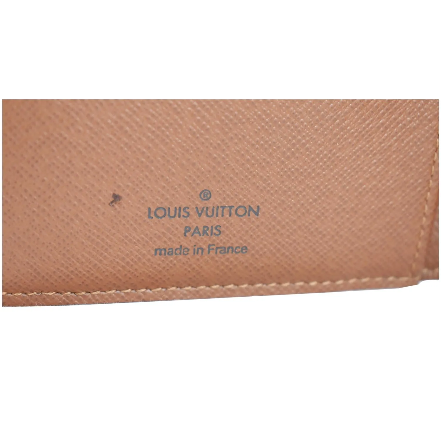 LOUIS VUITTON Eugenie Monogram Canvas Wallet Brown