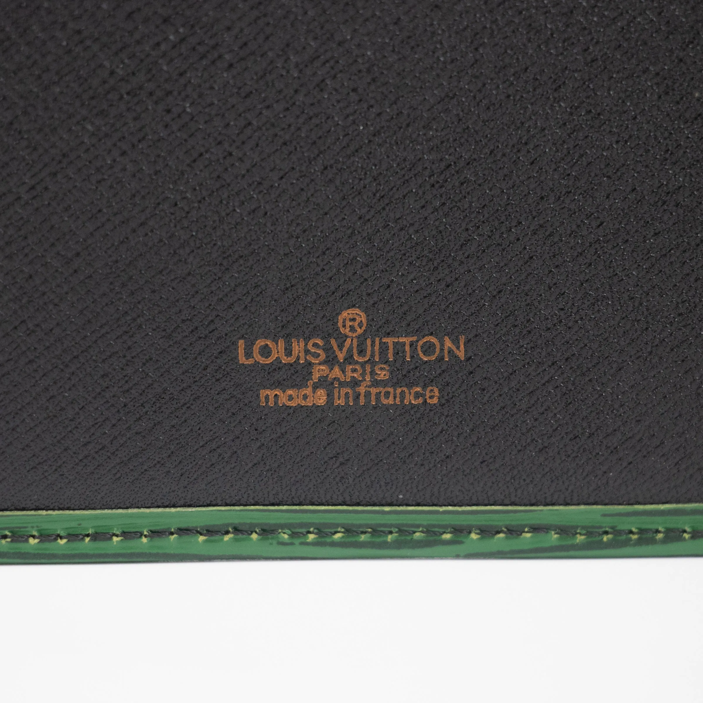 Louis Vuitton Green Epi Leather Document Case #2230