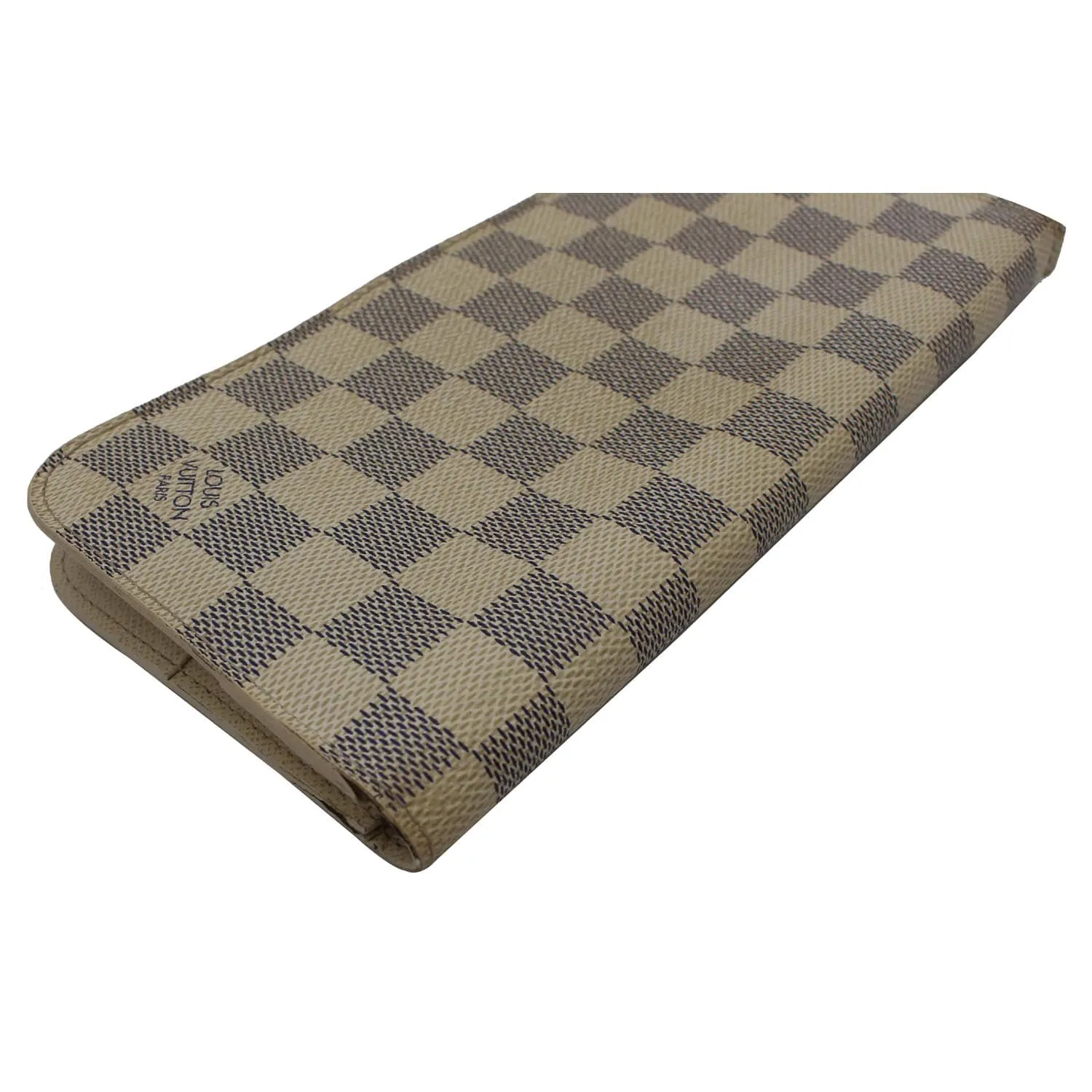 LOUIS VUITTON Insolite Damier Azur Wallet White