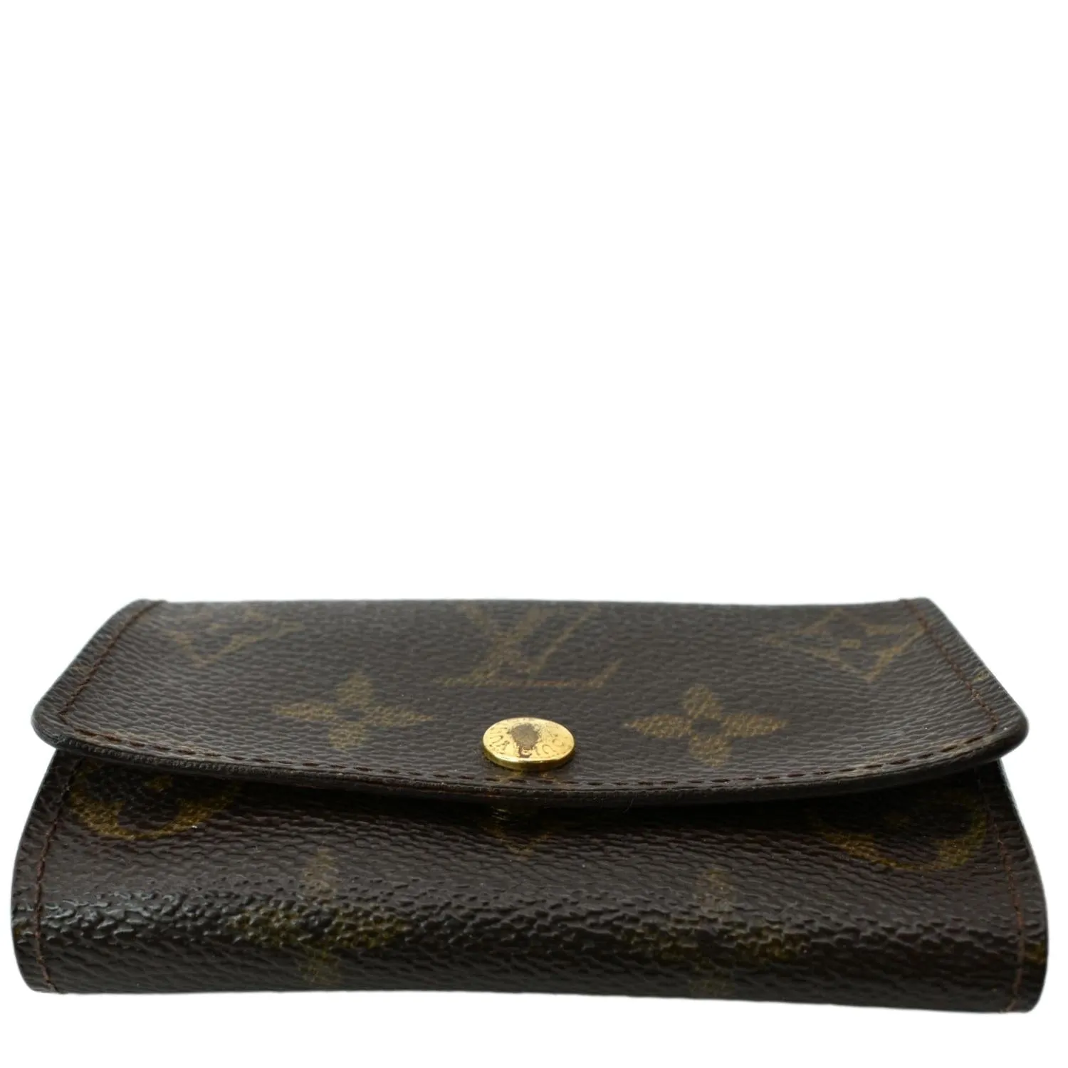 LOUIS VUITTON Monogram Canvas 6 Key Holder Brown