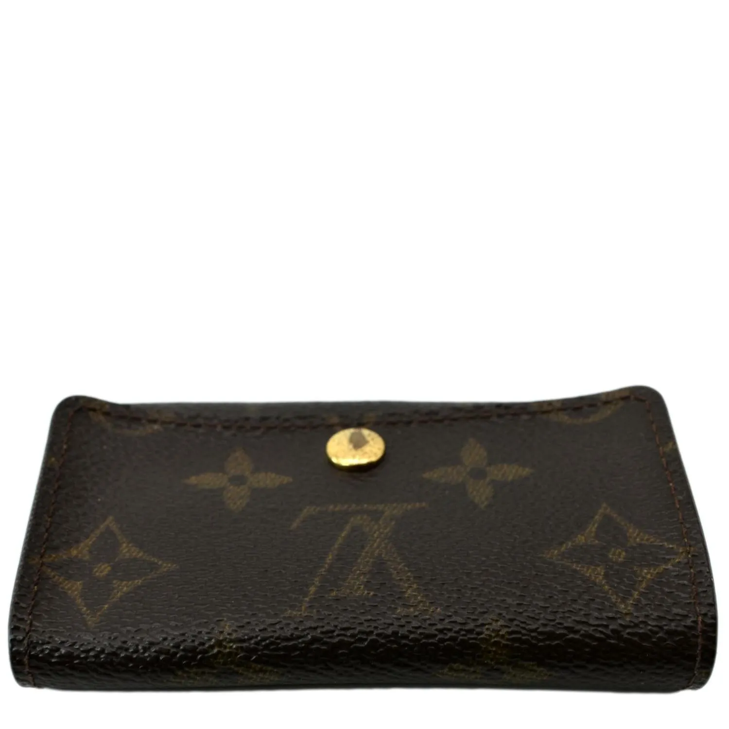 LOUIS VUITTON Monogram Canvas 6 Key Holder Brown