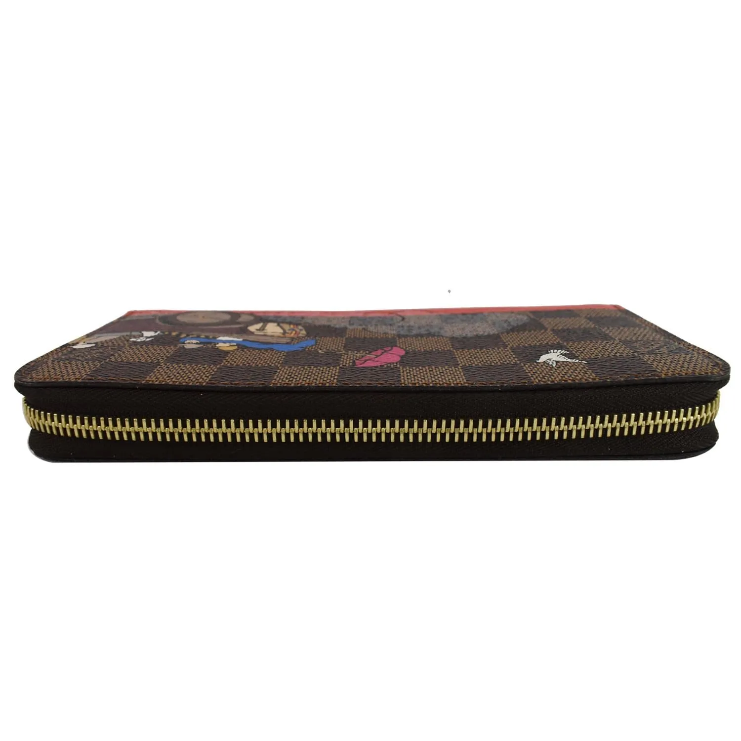 LOUIS VUITTON Monogram Canvas Illustre Evasion Insolite Wallet Brown