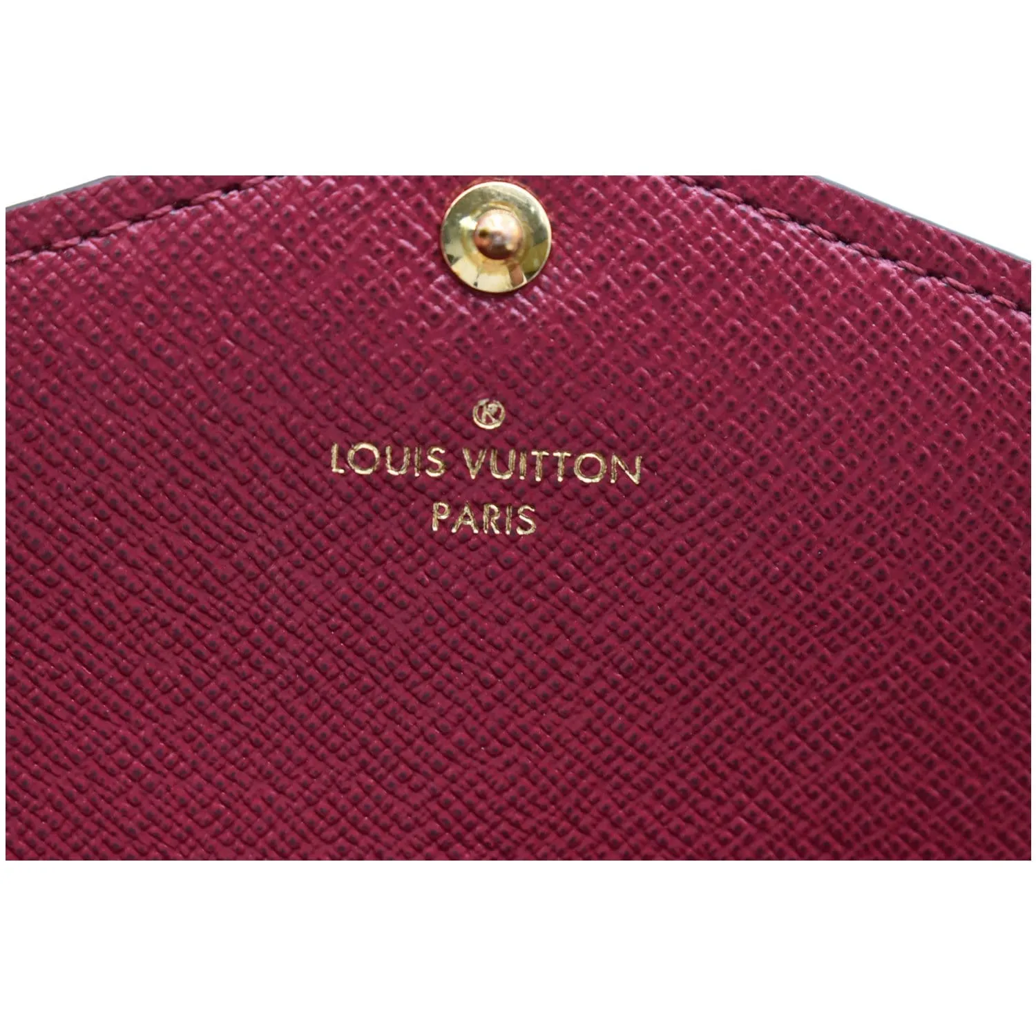 LOUIS VUITTON Monogram Canvas Sarah Wallet Brown