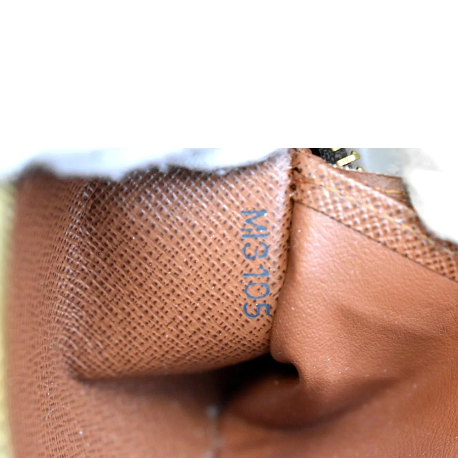LOUIS VUITTON Monogram Canvas Zippy Long Wallet Brown