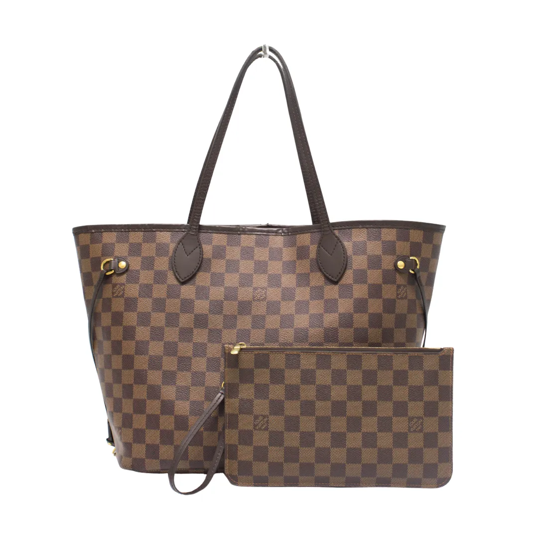 LOUIS VUITTON NEVERFULL DAMIERE EBENE MM