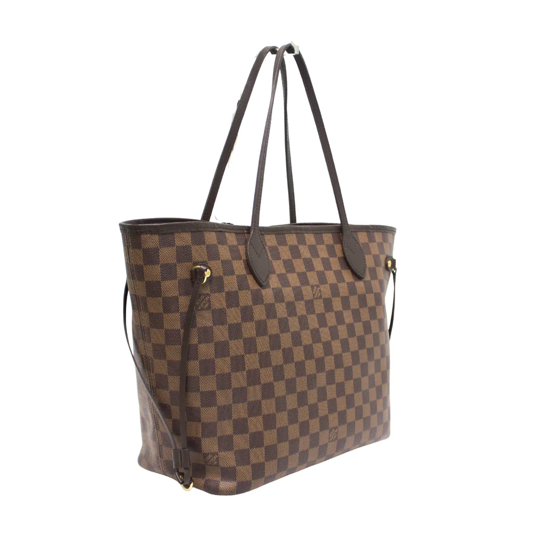 LOUIS VUITTON NEVERFULL DAMIERE EBENE MM
